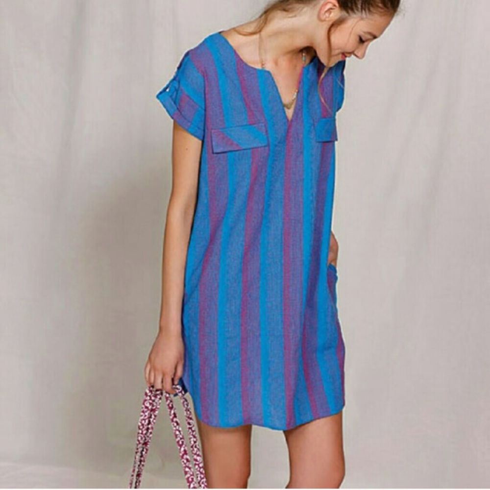 Very J blue & purple dress/tunic